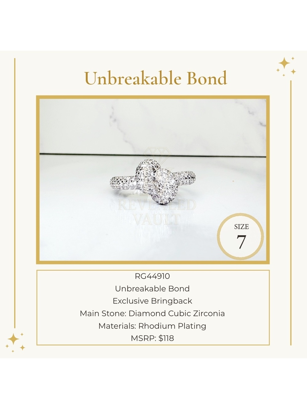 Unbreakable Bond - Size 7 - OG